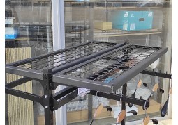 Рамочна полиця з сітки 900х300мм.(чорна)